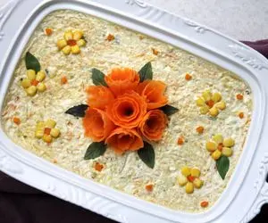 آموزش آشپزی؛ سالاد الویه خوشمزه و مجلسی با تمام نکات