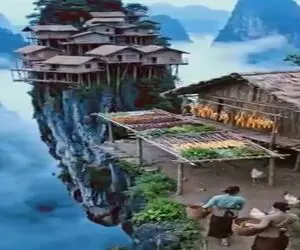 معماری مصنوعی؛ خونه ساختن با میخ کوبیدن به صخره باید با منجنیق براشون غذا فرستاد