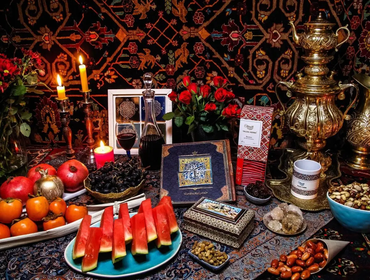 سفره شب یلدا