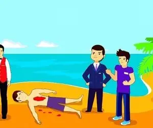 بازی فکری؛ مدال جام جم گردنته اگه قاتل مرد عریان رها شده جزیزه رو دریابی