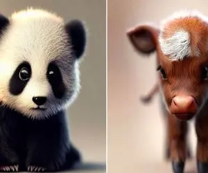 هوش مصنوعی حیوون های غووول پیکر رو مینیاتوری کرد؛ با این اندازه دیگه کسی نمیترسه !