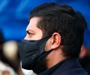 پسر سلطان در مراسم خاکسپاری علی انصاریان