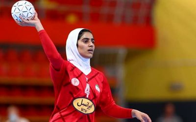 دختر ایرانی تیتر یک فدراسیون بین‌المللی هندبال +عکس