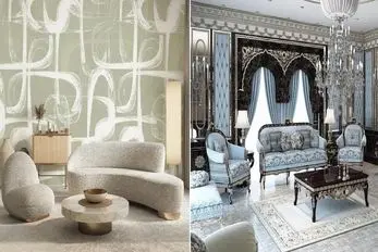 کاغذ دیواری هایی که در دکوراسیون امروزی مد هستند؛ انتخابی درخور خانه های اعیانی و شیک