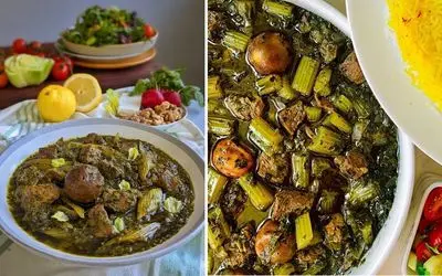 طرز تهیه خورشت کرفس به روش مادربزرگا / اینجوری بپزید فوق العاده خوشمزه میشه