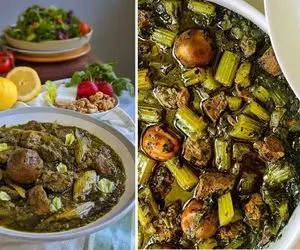 طرز تهیه خورشت کرفس به روش مادربزرگا / اینجوری بپزید فوق العاده خوشمزه میشه