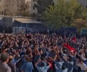 آواز شاد؛ روز دانش آموز مدیر به بچها صفا داد تو خوشگل منی گذاشته همه عین فنر رو هوان