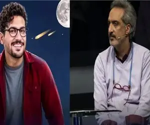سکانس خندان؛ قصد امیرمهدی ژوله از گذاشتن سبیل مهراب قاسم‌خانی و قیاسی رو روده بر کرد