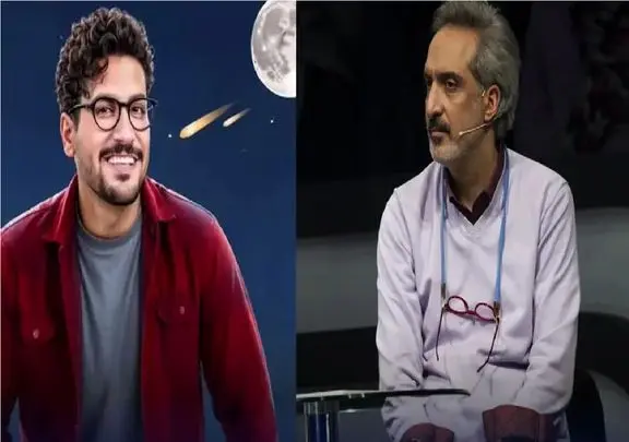 سکانس خندان؛ قصد امیرمهدی ژوله از گذاشتن سبیل مهراب قاسم‌خانی و قیاسی رو روده بر کرد