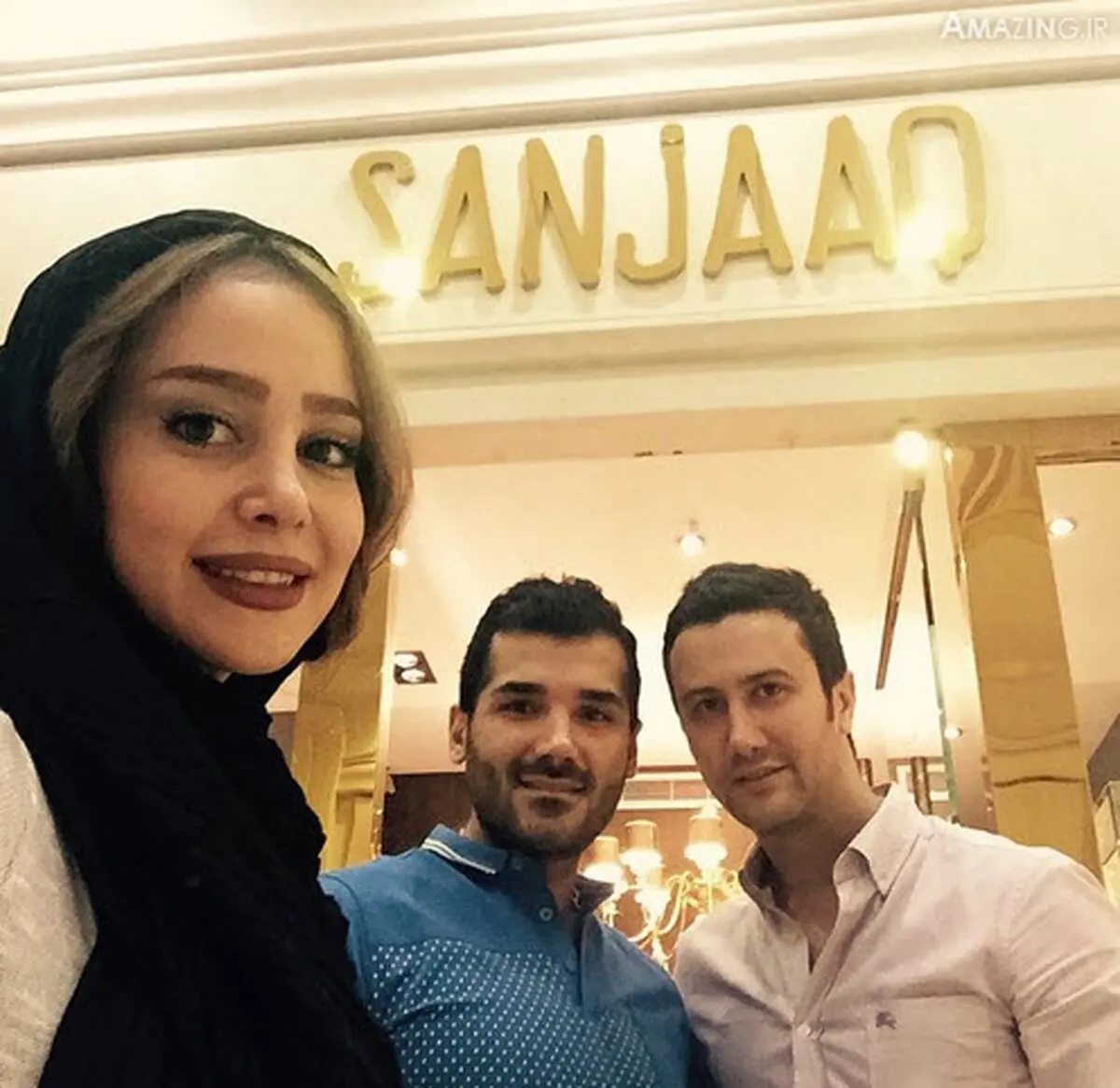 شاهرخ استخری و الناز حبیبی