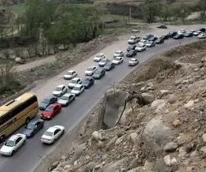 محور چالوس از ساعت ۲۲ امشب ۲ طرفه می‌شود