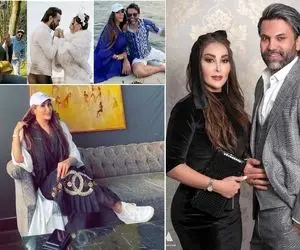 نیکخت و زنش با یه چیکه برف چه بدجووور ذوق کردن؛ خانوم واسه فروش چه جوره جنسش!