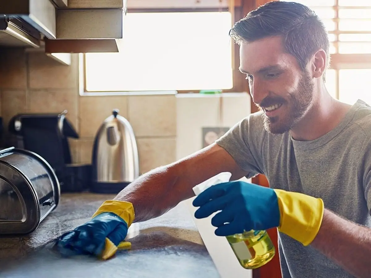 تمیز کردن کابینت