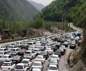 ترافیک نیمه سنگین در آزادراه کرج-تهران