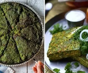 طرز تهیه کوکو سبزی / اینجوری بپزی میشه خوشمزه ترین کوکو سبزی عمرت
