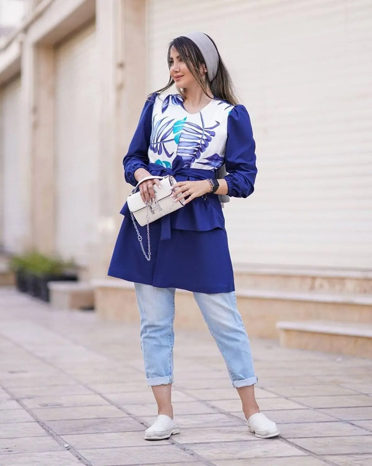 شلوار برای مانتو کوتاه