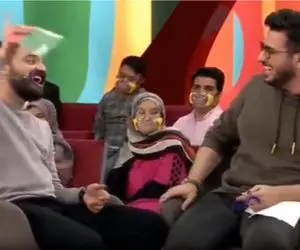 سکانس خندان؛ شرکت کننده با حلق و نیش تا بناگوش باید جمله بفهمونه رفیقش غش رفت جا جواب