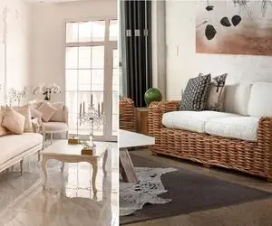 اگه هنوز عاشق مبلای یافت آبادی مطمئنن مبلمان حصیری رو ندیدی / شیک و پیک به اینا میگن