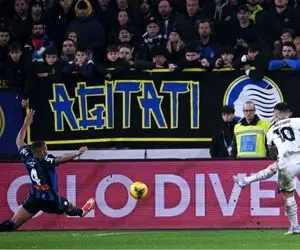 اینتر مقابل آتالانتا دوئل قهرمانی را برد