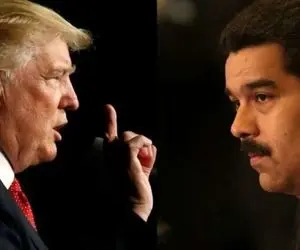 تهدید مادورو توسط ترامپ