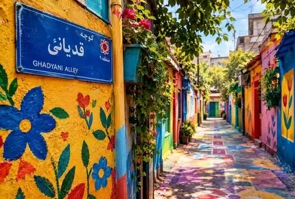 خوشگل ترین کوچه تهران از دید آدمای پر ذوق؛ اینجا واسه عکاسی باید از اهالی اجازه گرفت