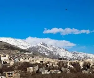 تصویری وحشتناک از کم بارشی در تهران