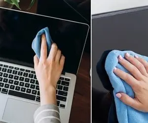 روش های اصولی تمیز کردن صفحه مانیتور و تلویزیون / بالا بردن طول عمر وسایل الکترونیکی