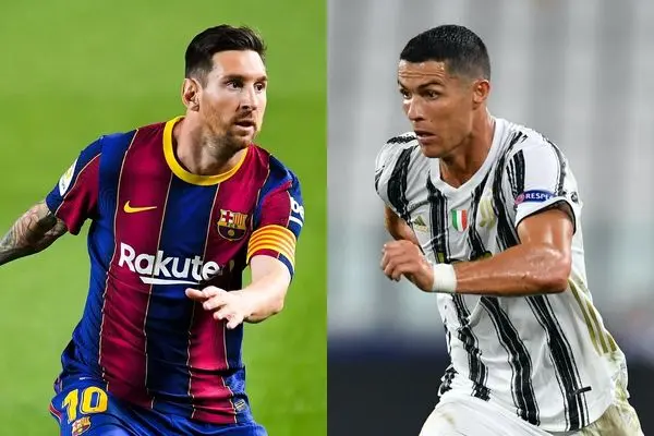 رونالدو و مسی