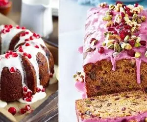 طرز تهیه کیک انار ویژه شب یلدا؛ خوشمزه ای که یه دل نه صد دل عاشقش میشید!