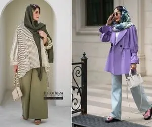 بیا که هوای جهنمی تابستووون واسَت بهشت کنم؛ کلی ست مانتو، شلوار و اکسسوری