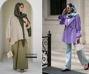 بیا که هوای جهنمی تابستووون واسَت بهشت کنم؛ کلی ست مانتو، شلوار و اکسسوری