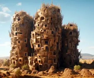 معماری خلاقانه؛ ساخت و سازهای شگفت انگیز ساخته شده توسط حیوانات در طبیعت