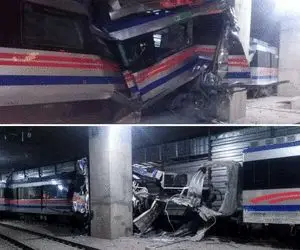 آیا حادثه خروج متروی تبریز از ریل خسارات جانی داشت؟