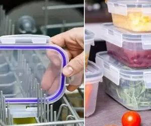 ظرفای پلاستیکی وقتی کدر میشن و رنگ میگیرن خیلی ضایعن / ولی چاره سفید شدنشون اینجاست