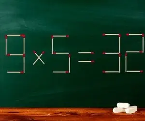 بازی فکری؛ فقط نوابغ با هوش انیشتن میتونن با 2 تا حرکت کبریت معادله رو درست حل کنن