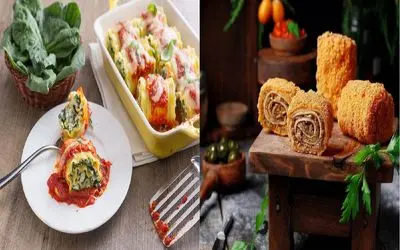 طرز تهیه لازانیای رولی گیاهی/ راز ایتالیایی ها در پخت یک لازانیای بدون گوشت لو رفت