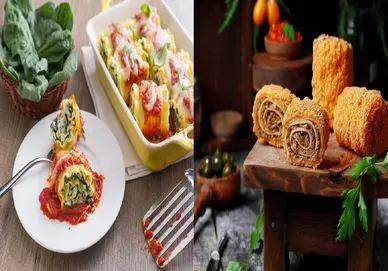 طرز تهیه لازانیای رولی گیاهی/ راز ایتالیایی ها در پخت یک لازانیای بدون گوشت لو رفت
