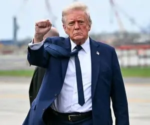 (ویدئو) حرکت عجیب ترامپ در مصر سوژه رسانه‌ها شد