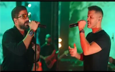 آواز احساسی/ زانیار تو کنسرت نشسته همه رو با خودش همراه کرد/بینظیر ترین اجراشو داشت