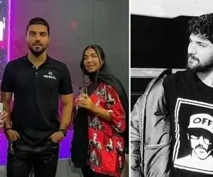 وقتی "سینا مهراد" کنار هواداری ژیگووول ذوقیده؛ پیکر تراشی هم حَد و مرزی داره!