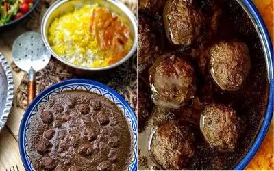 خورش فسنجون رو اینجوری بپز همه میگن چه محشر شده/ با گوشت قلقلی همراه با نکات پخت