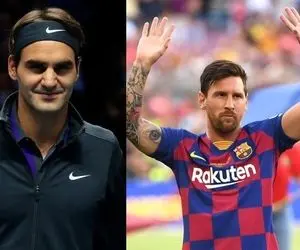 پیام احساسی لیونل مسی برای راجر فدرر