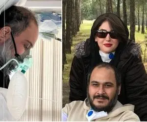 آخرین عکس از رضا داوود نژاد بازیگر سریال پشت کنکوری‌ ها قبل فوت