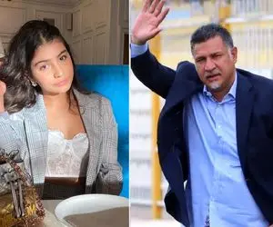 "دنیز" دختر اروپانشین "علی دایی" اینبار با حجابی متفاوت! +عکس