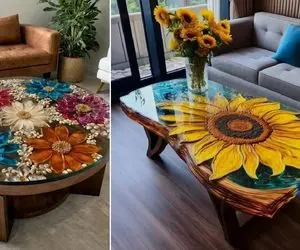 ایده های متنوع میز شفاف برای جلوی مبلمان؛ سبکی که لاکچری های بالا شهری استفاده میکنن