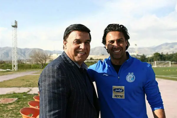 فرهاد مجیدی و پرویز مظلومی