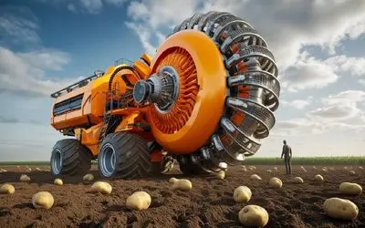 ابزارآلات غول پیکر؛ 30 ماشین کشاورزی که با کارایی باورنکردنی کار می کنند 