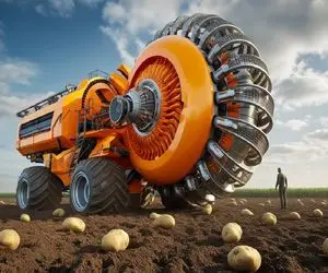 ابزارآلات غول پیکر؛ 30 ماشین کشاورزی که با کارایی باورنکردنی کار می کنند 