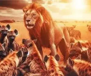 مستند حیات وحش؛ شیرها؛ کفتارها