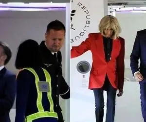 کتک خوردن رئیس جمهور فرانسه از همسرش؛ تلاش های امانوئل مکرون برای توجیه